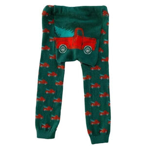 Doodle Pants | Thick Knit Christmas Leggings (12-18 mos)🎄